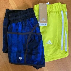 Running short bundle Adidas & Lululemon